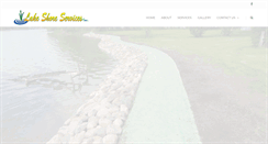 Desktop Screenshot of lakeshoreservicesmn.com